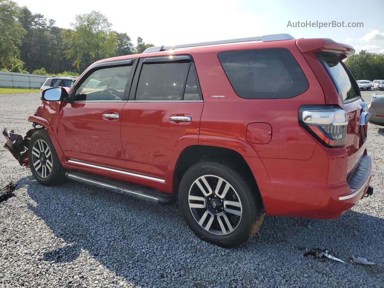 2017 Toyota 4runner Sr5/sr5 Premium Red vin: JTEBU5JR1H5475531