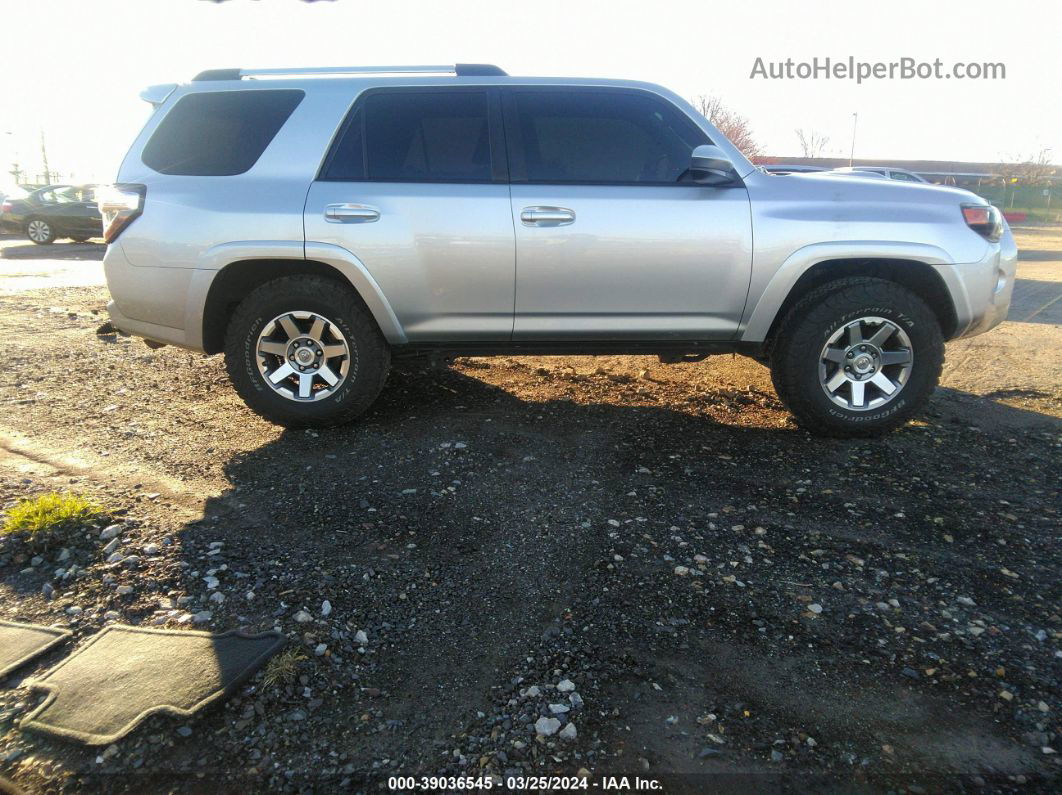 2014 Toyota 4runner Trail Silver vin: JTEBU5JR2E5168977