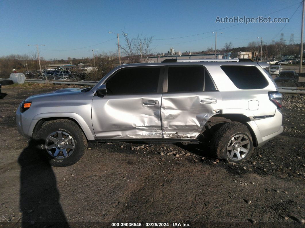 2014 Toyota 4runner Trail Silver vin: JTEBU5JR2E5168977