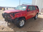 2014 Toyota 4runner Sr5 Red vin: JTEBU5JR2E5180420