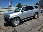 2014 Toyota 4runner Sr5 Silver vin: JTEBU5JR2E5180479