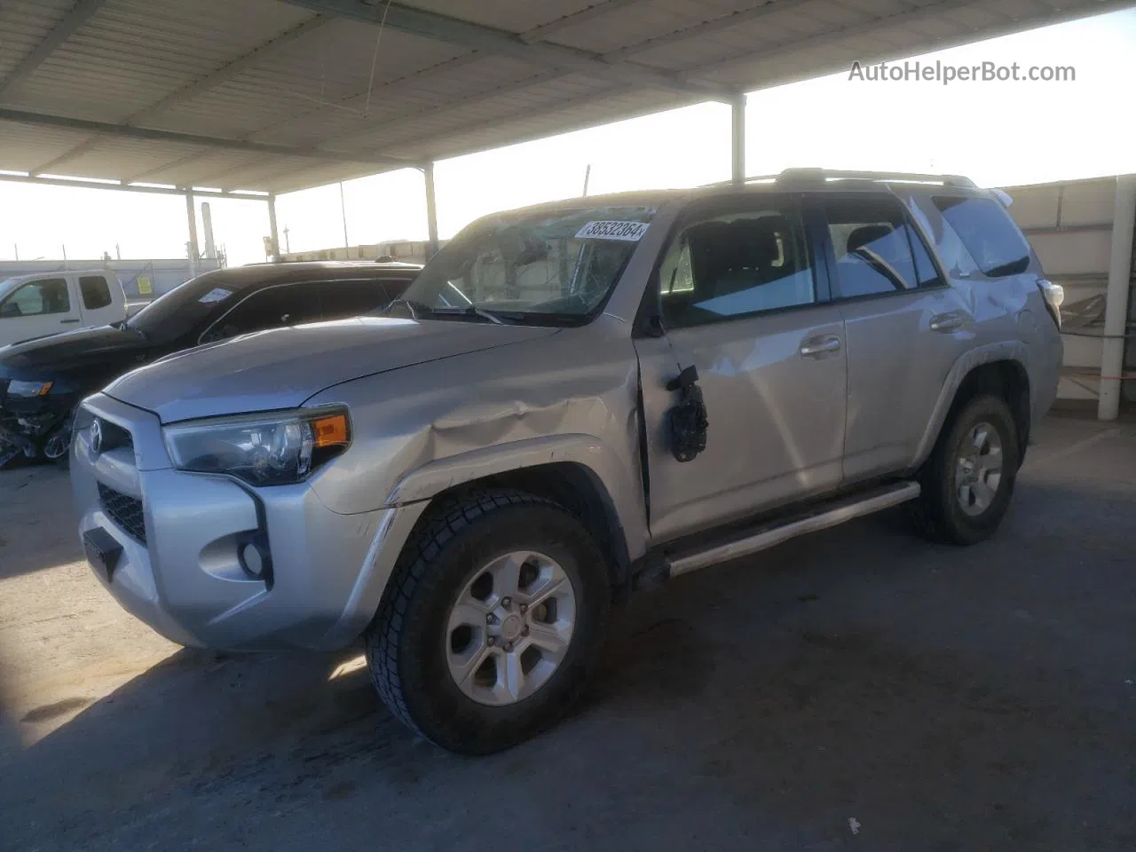 2014 Toyota 4runner Sr5 Black vin: JTEBU5JR2E5182104