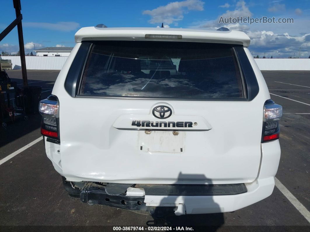 2017 Toyota 4runner Sr5 White vin: JTEBU5JR2H5406850