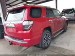 2017 Toyota 4runner Limited Red vin: JTEBU5JR2H5419095