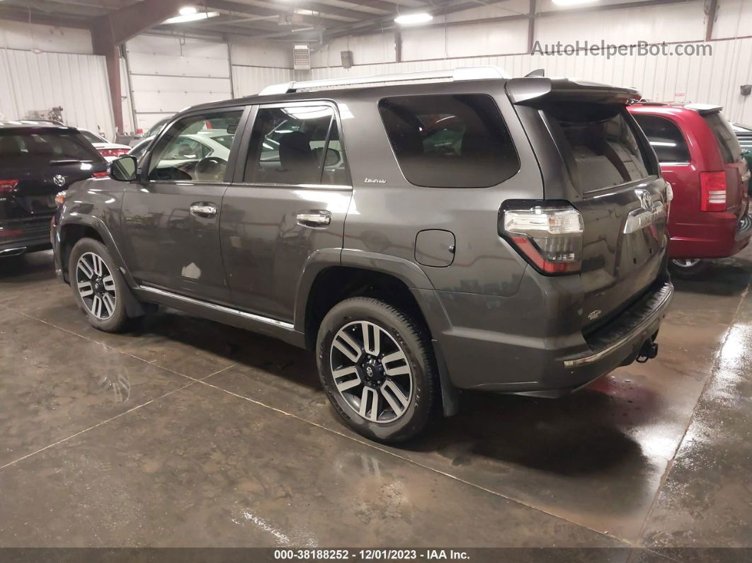 2017 Toyota 4runner Limited Gray vin: JTEBU5JR2H5419825