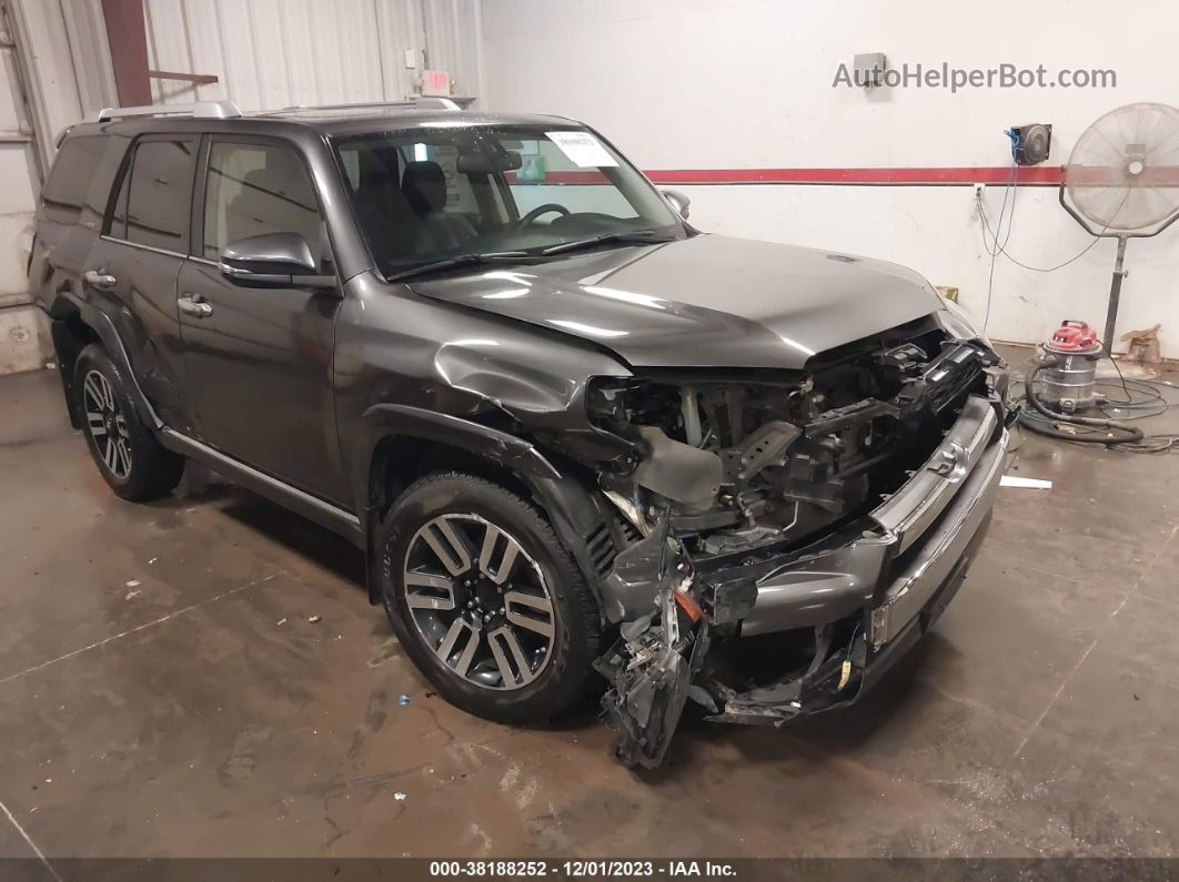 2017 Toyota 4runner Limited Gray vin: JTEBU5JR2H5419825