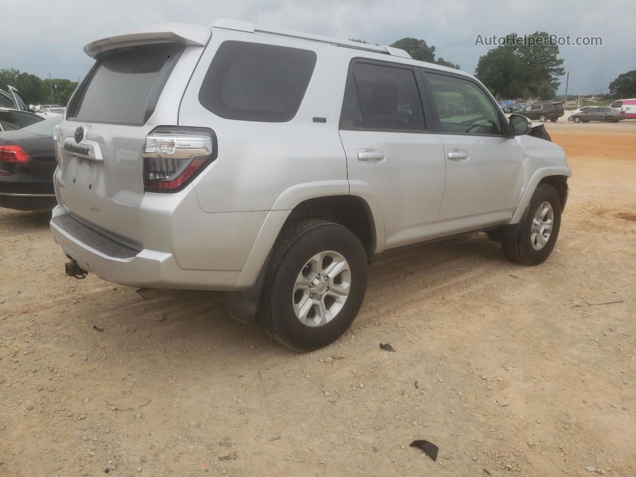 2017 Toyota 4runner Sr5/sr5 Premium Silver vin: JTEBU5JR2H5421607