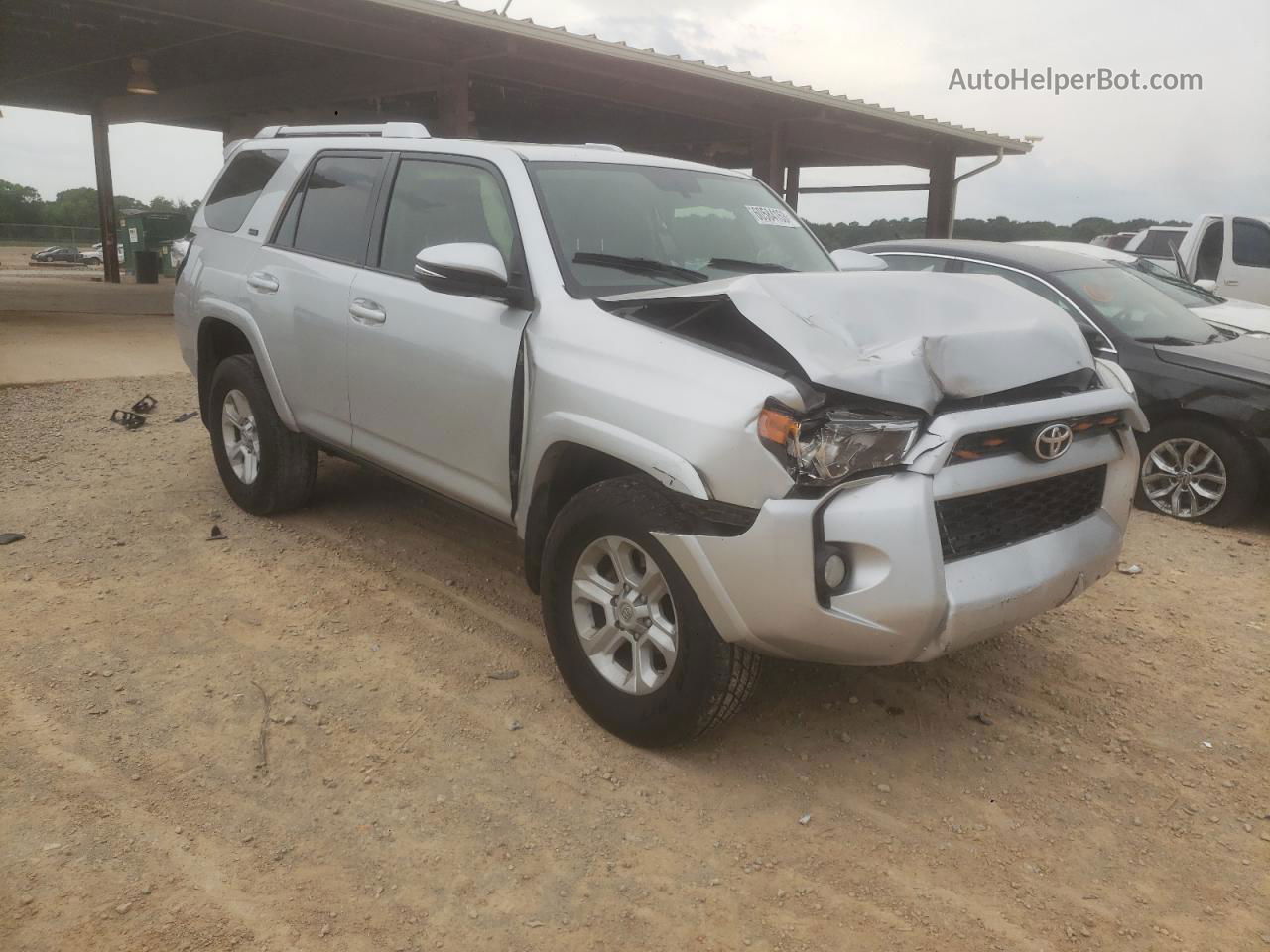 2017 Toyota 4runner Sr5/sr5 Premium Silver vin: JTEBU5JR2H5421607