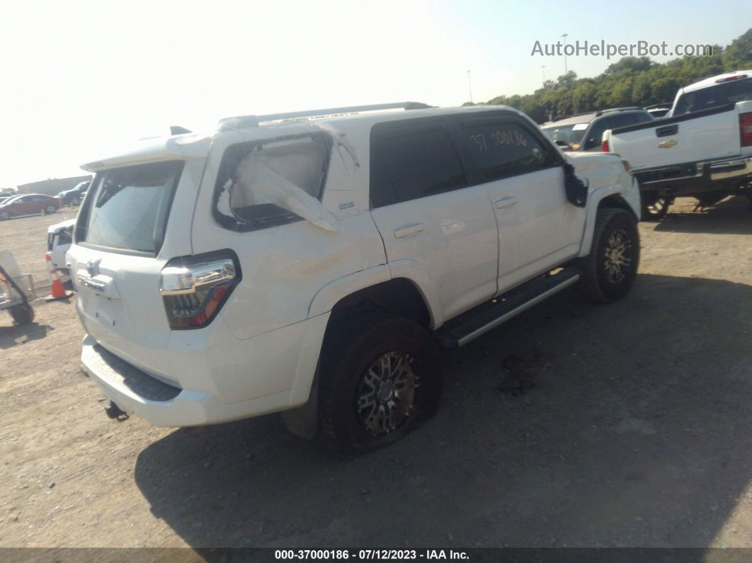 2017 Toyota 4runner Sr5 White vin: JTEBU5JR2H5444305