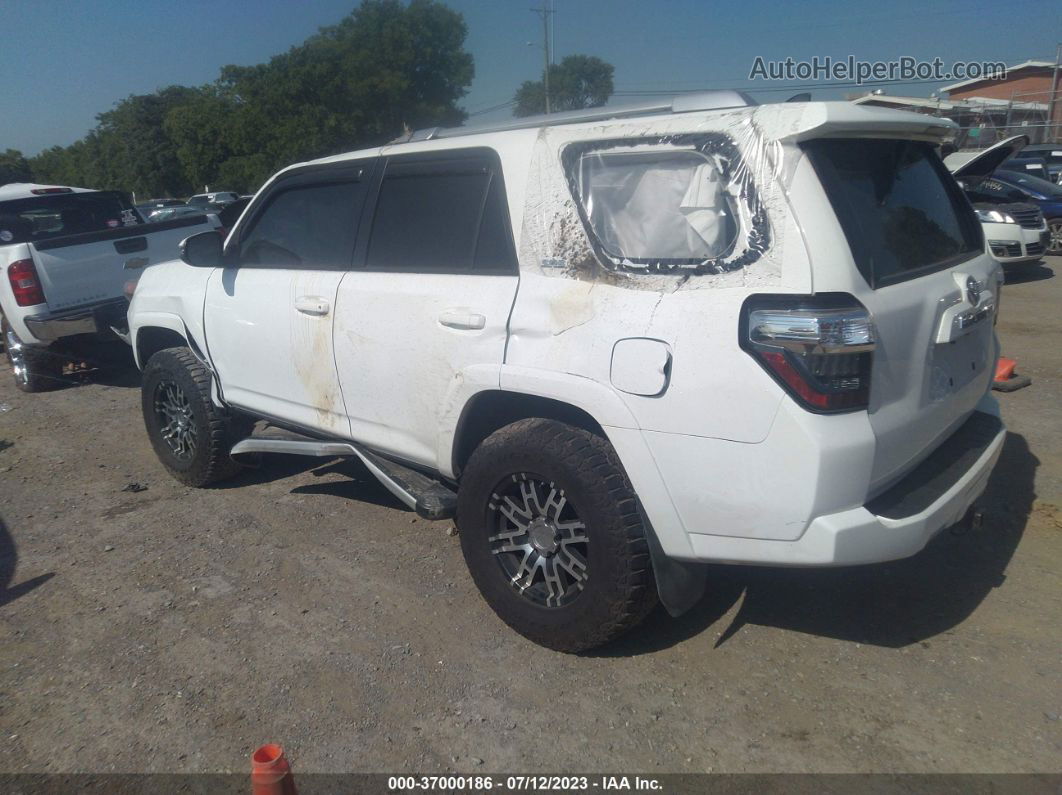 2017 Toyota 4runner Sr5 White vin: JTEBU5JR2H5444305