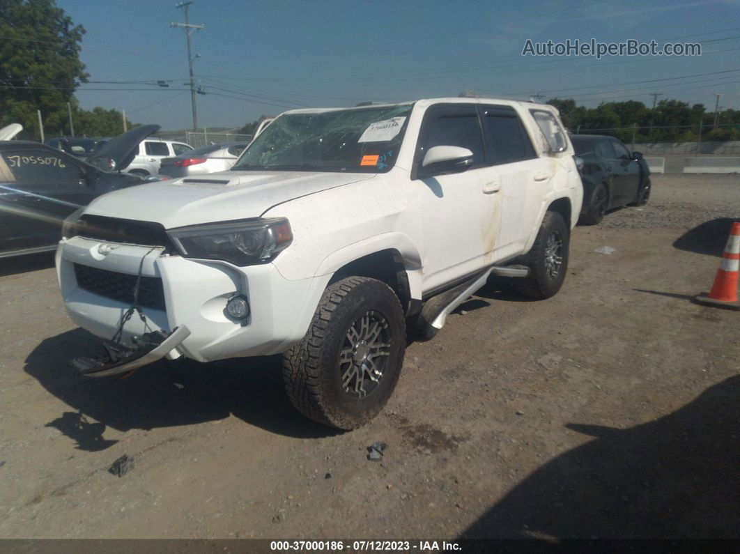 2017 Toyota 4runner Sr5 White vin: JTEBU5JR2H5444305