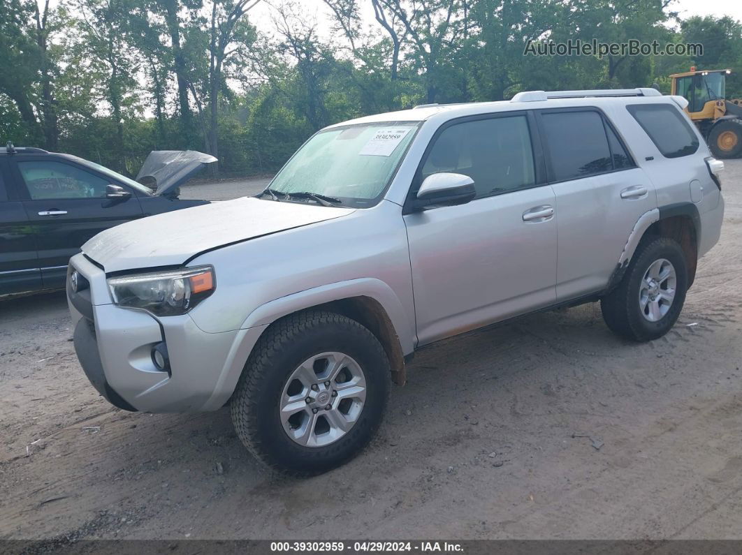 2017 Toyota 4runner Sr5 Silver vin: JTEBU5JR2H5459760