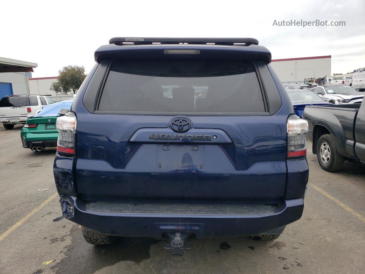 2017 Toyota 4runner Sr5/sr5 Premium Blue vin: JTEBU5JR2H5468443