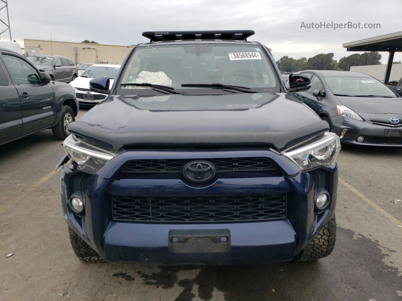 2017 Toyota 4runner Sr5/sr5 Premium Blue vin: JTEBU5JR2H5468443