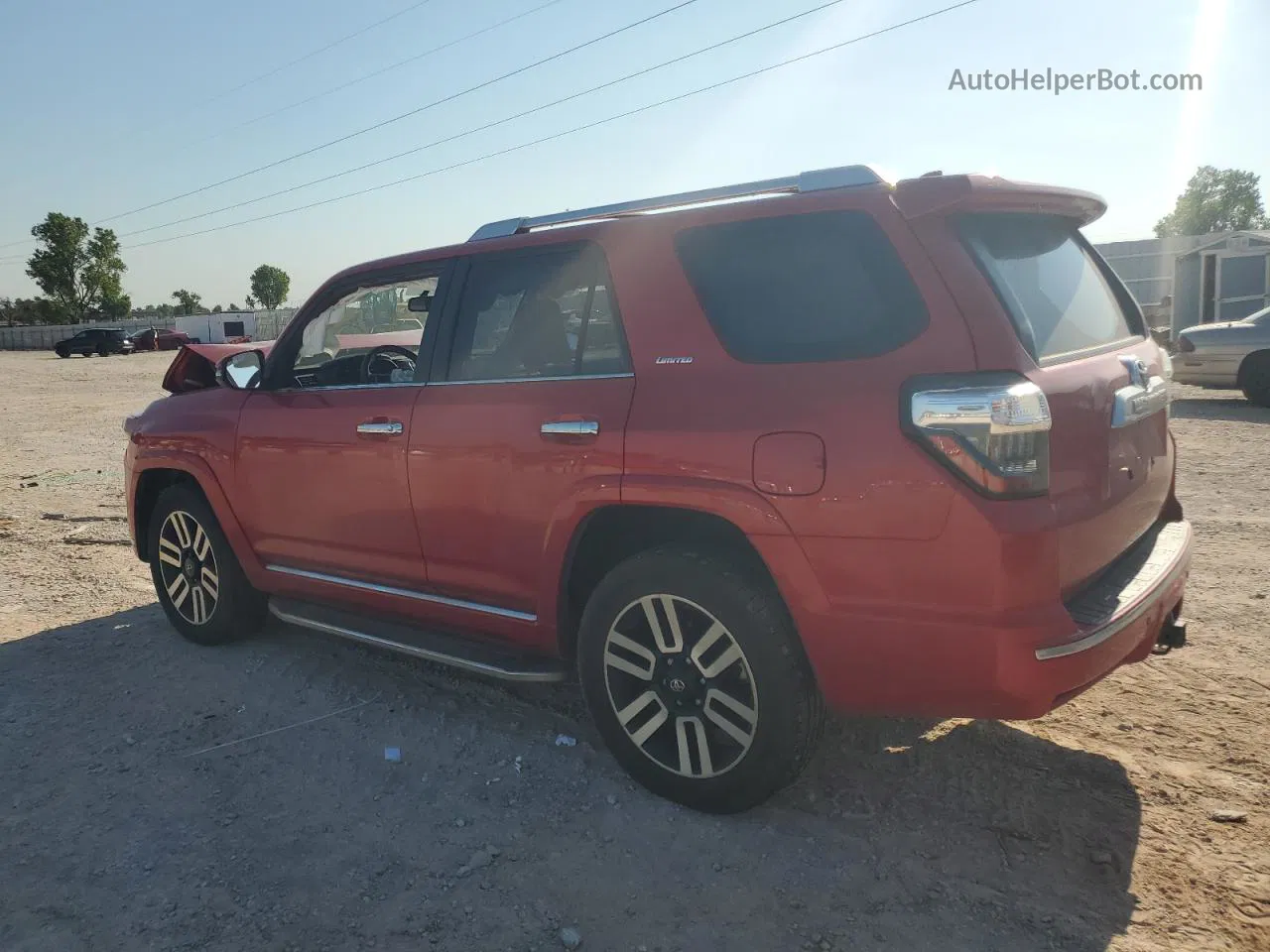 2017 Toyota 4runner Sr5/sr5 Premium Red vin: JTEBU5JR2H5474260