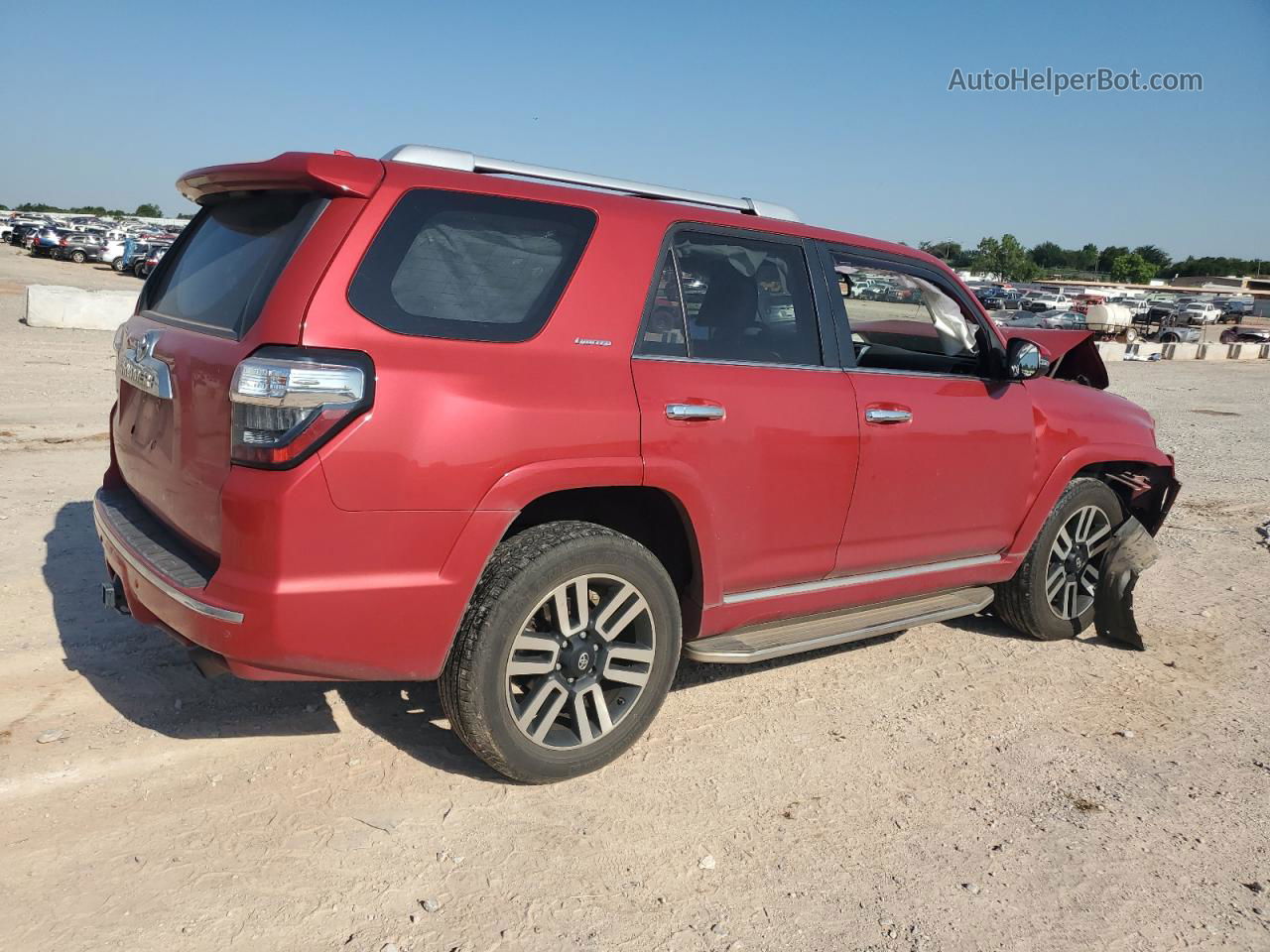 2017 Toyota 4runner Sr5/sr5 Premium Red vin: JTEBU5JR2H5474260