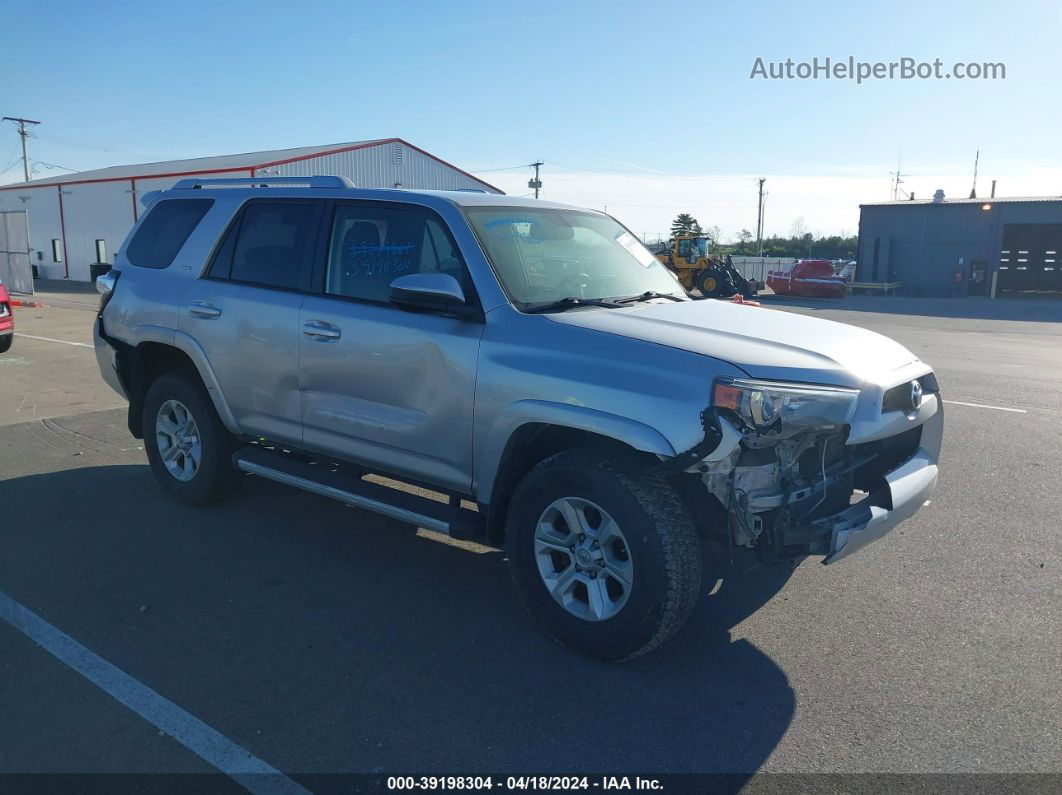 2014 Toyota 4runner Sr5 Silver vin: JTEBU5JR3E5171211