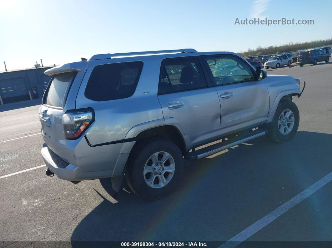 2014 Toyota 4runner Sr5 Silver vin: JTEBU5JR3E5171211