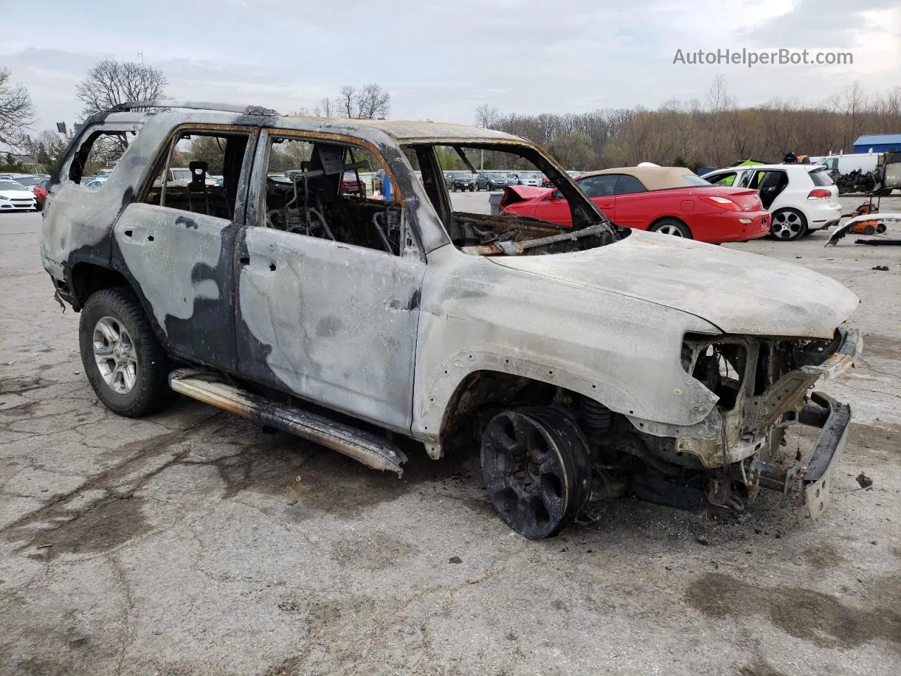 2014 Toyota 4runner Sr5 Burn vin: JTEBU5JR3E5182581