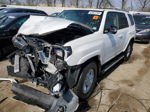 2014 Toyota 4runner Sr5 White vin: JTEBU5JR3E5191197