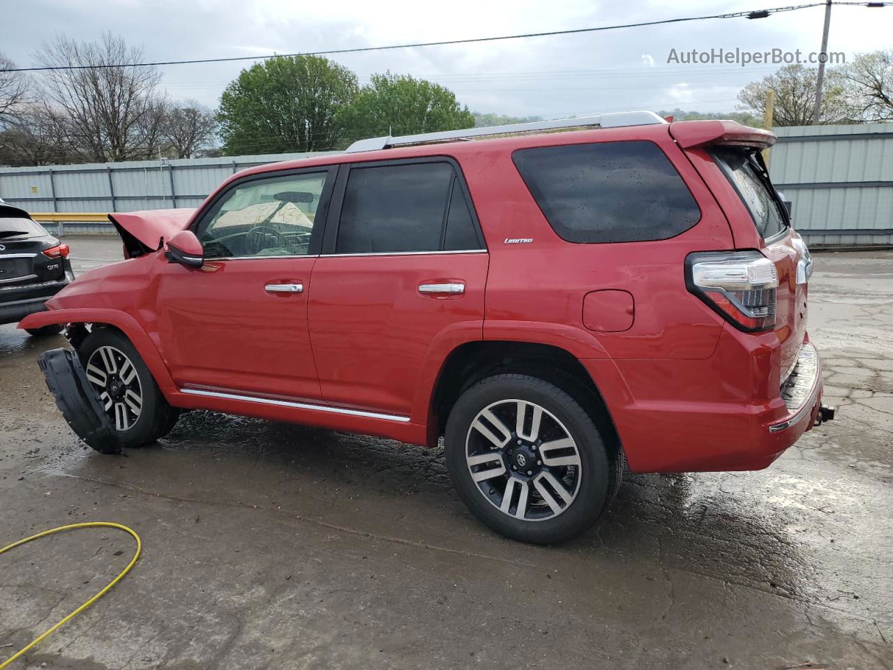 2014 Toyota 4runner Sr5 Maroon vin: JTEBU5JR3E5202019