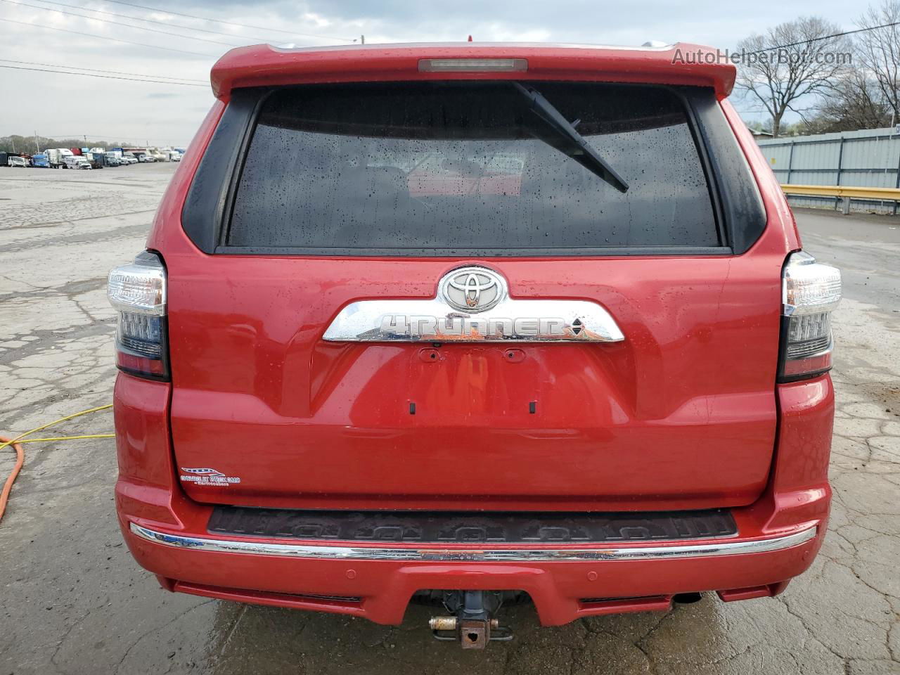 2014 Toyota 4runner Sr5 Maroon vin: JTEBU5JR3E5202019