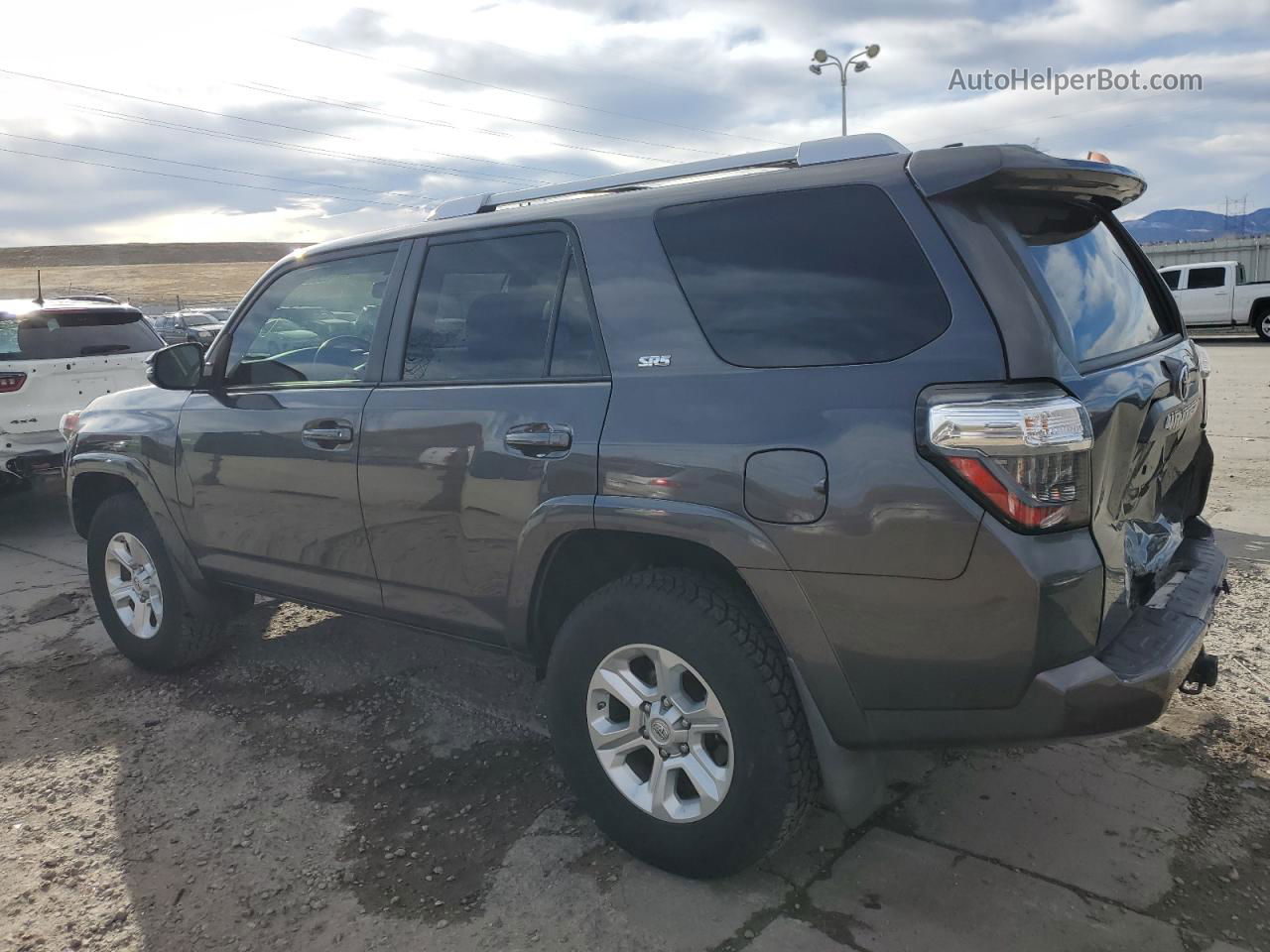 2017 Toyota 4runner Sr5/sr5 Premium Gray vin: JTEBU5JR3H5436018