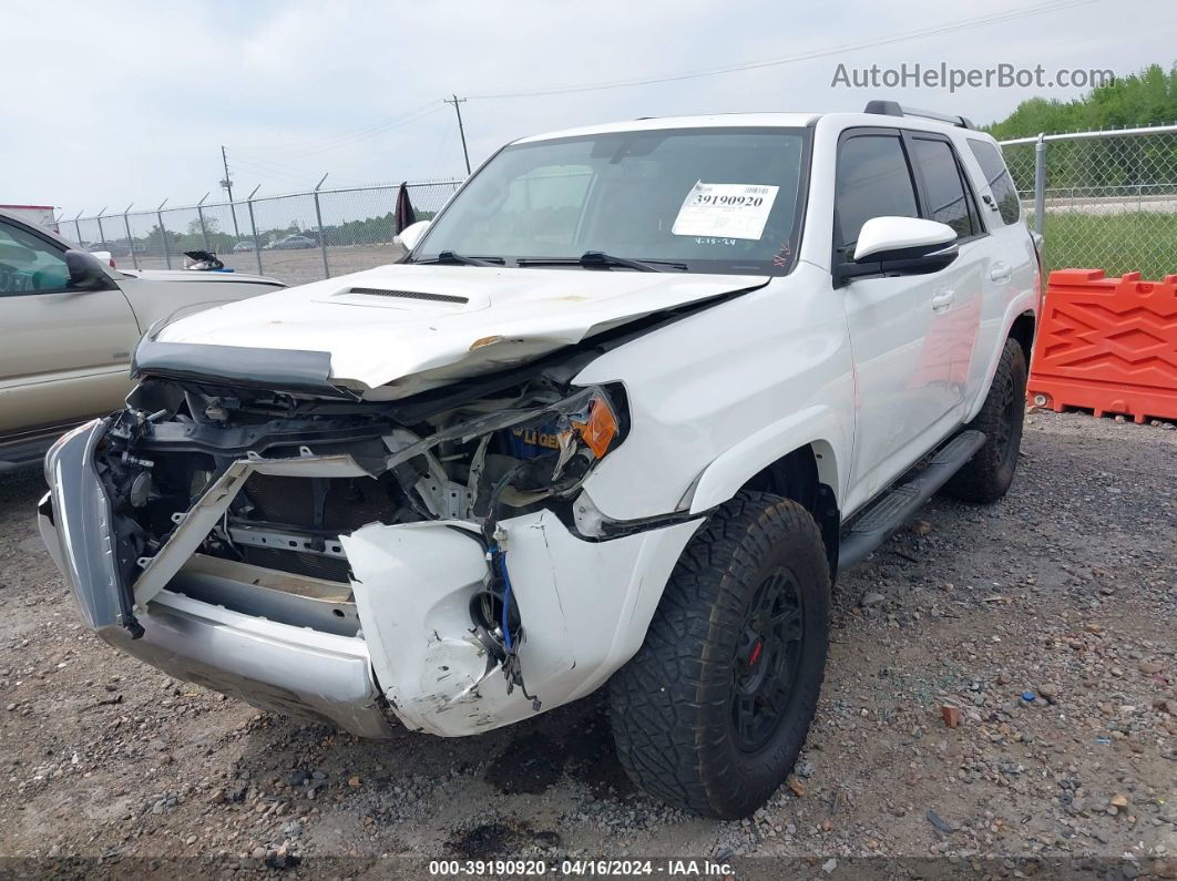 2017 Toyota 4runner Trd Off Road Premium White vin: JTEBU5JR3H5450985