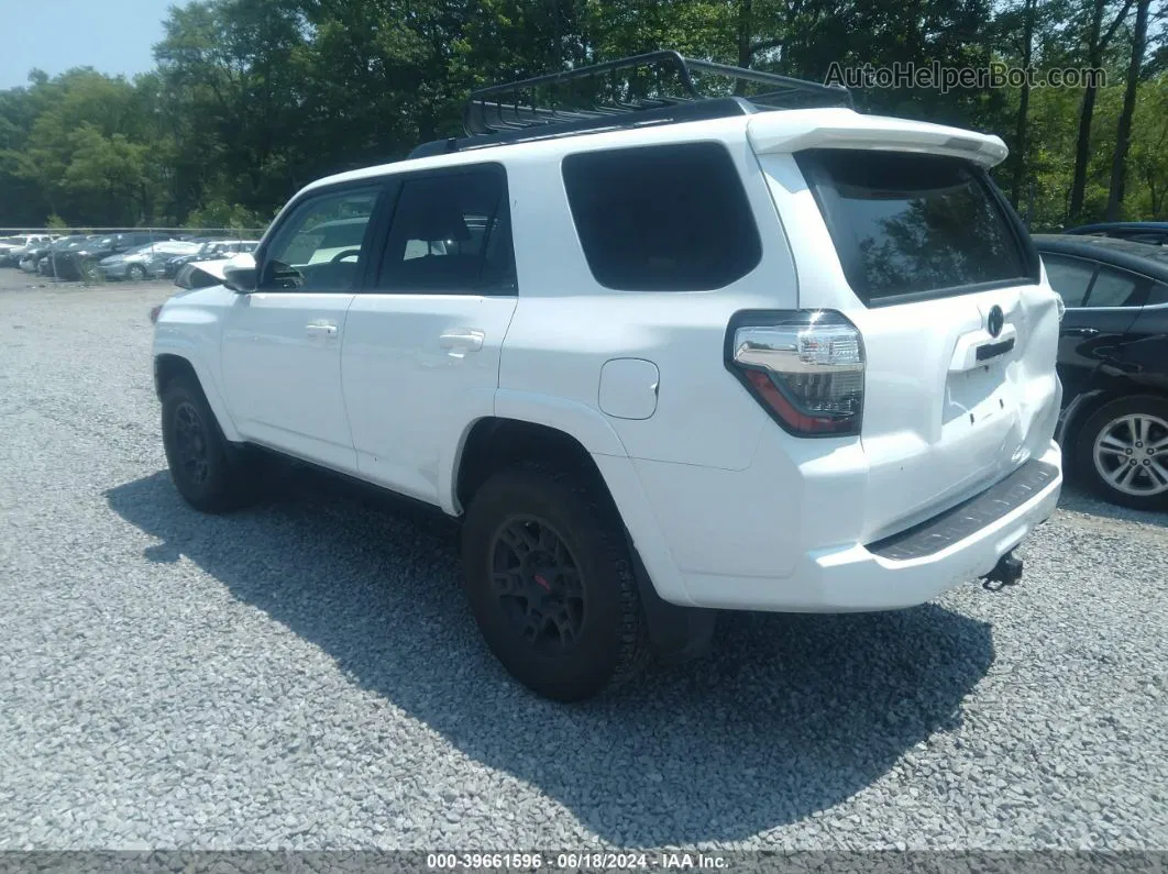 2021 Toyota 4runner Trail Special Edition White vin: JTEBU5JR3M5864262