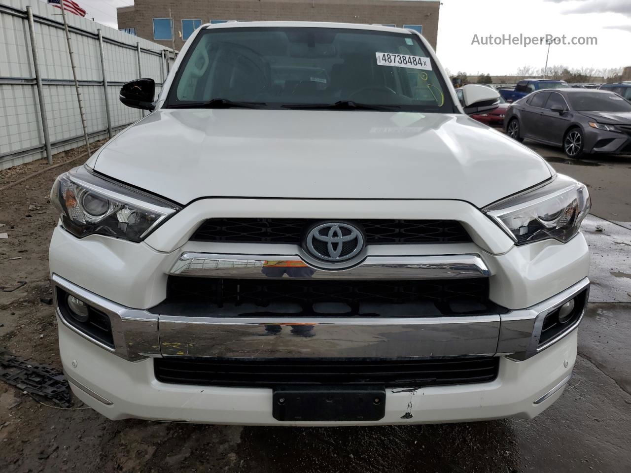 2014 Toyota 4runner Sr5 Белый vin: JTEBU5JR4E5200764