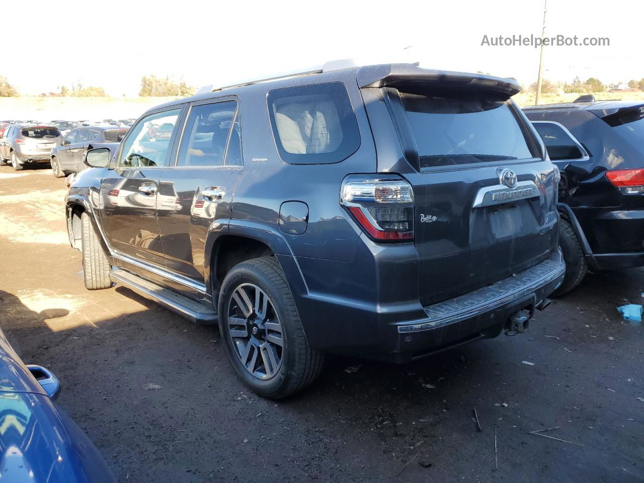 2017 Toyota 4runner Sr5/sr5 Premium Gray vin: JTEBU5JR4H5416862