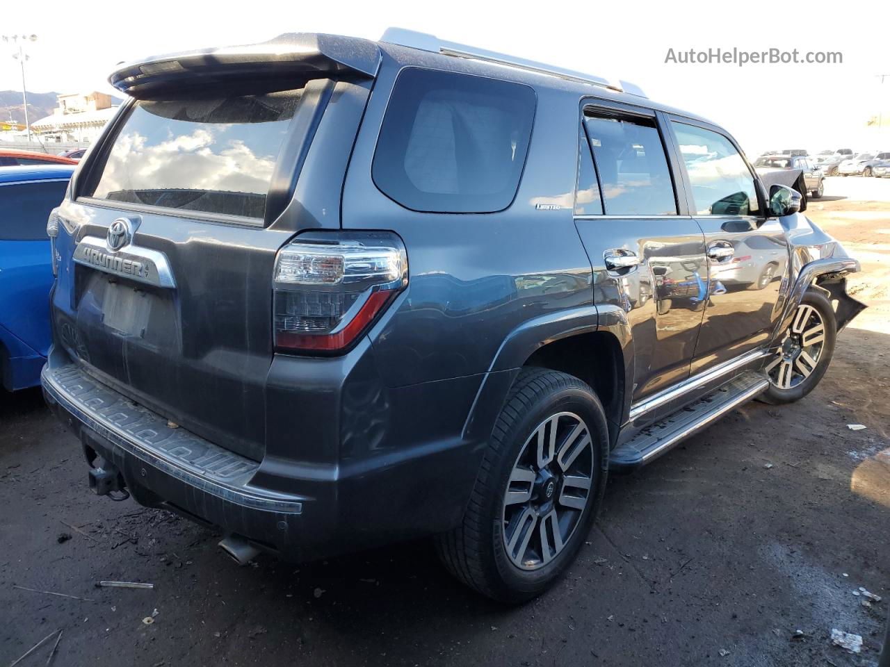 2017 Toyota 4runner Sr5/sr5 Premium Gray vin: JTEBU5JR4H5416862