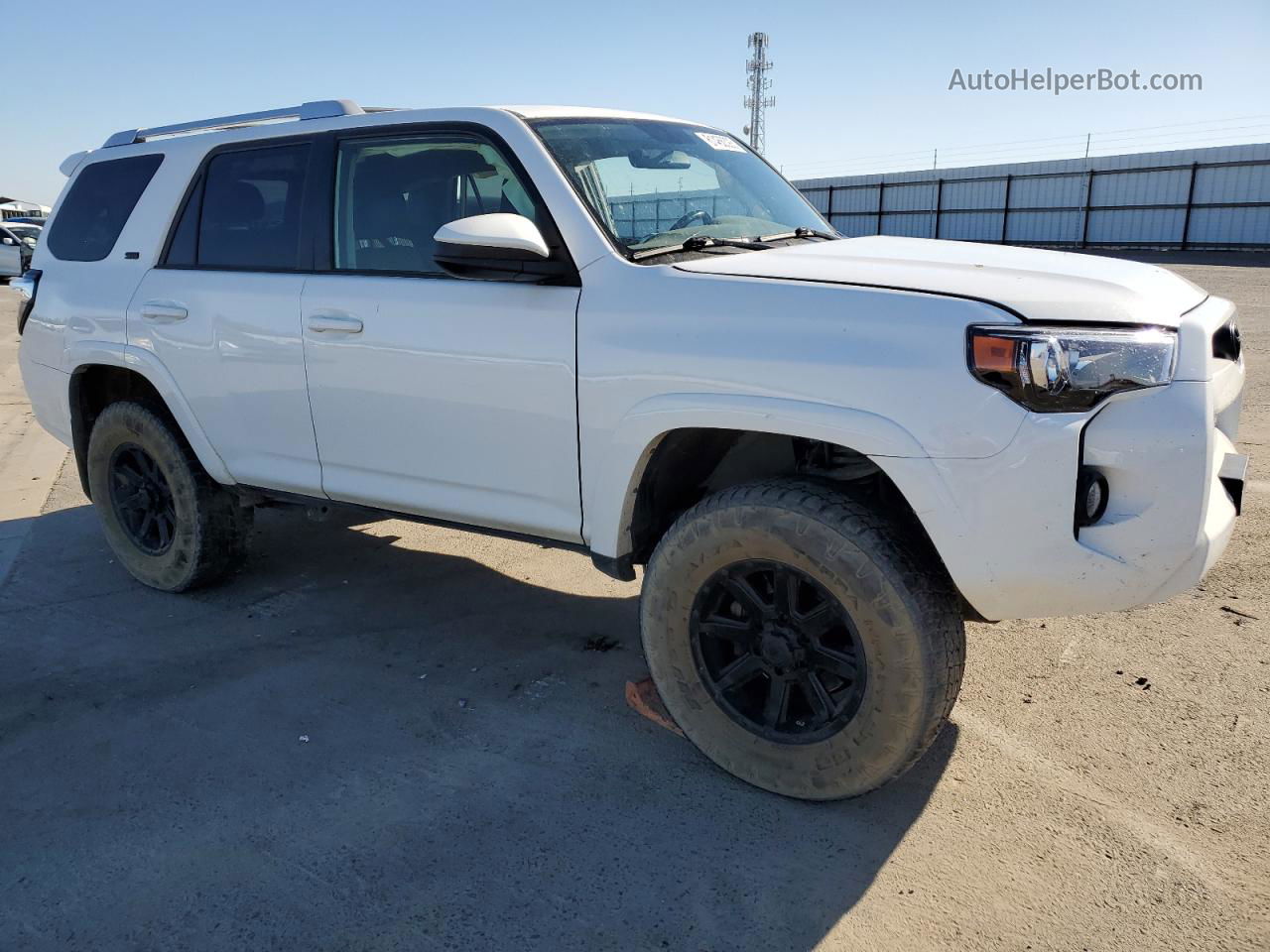 2017 Toyota 4runner Sr5/sr5 Premium White vin: JTEBU5JR4H5446489