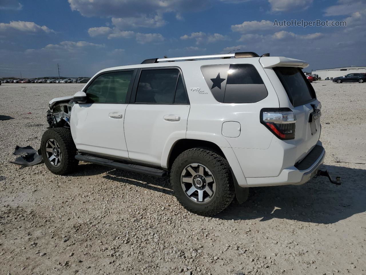 2017 Toyota 4runner Sr5/sr5 Premium White vin: JTEBU5JR4H5453541