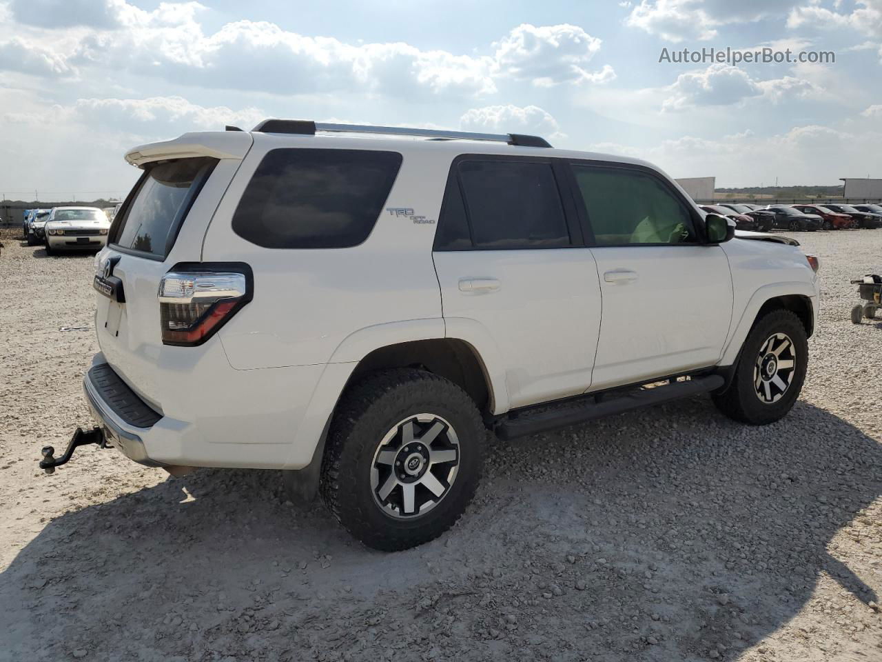 2017 Toyota 4runner Sr5/sr5 Premium White vin: JTEBU5JR4H5453541