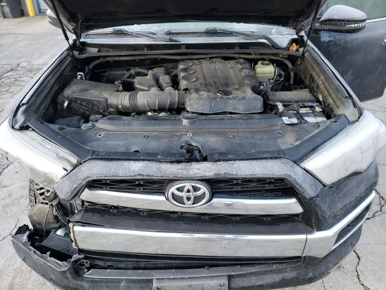 2017 Toyota 4runner Sr5/sr5 Premium Черный vin: JTEBU5JR4H5465897