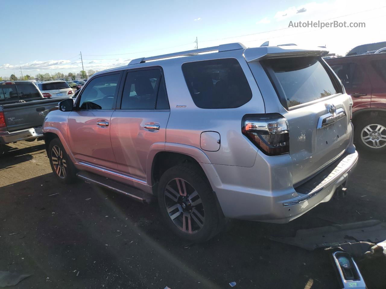 2014 Toyota 4runner Sr5 Серый vin: JTEBU5JR5E5179536