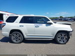 2014 Toyota 4runner Limited White vin: JTEBU5JR5E5183456