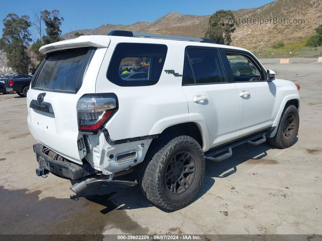 2017 Toyota 4runner Trd Off Road Premium White vin: JTEBU5JR5H5406874