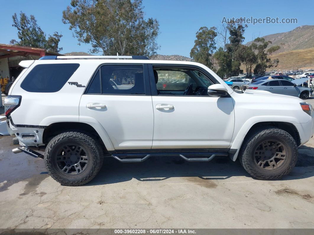 2017 Toyota 4runner Trd Off Road Premium White vin: JTEBU5JR5H5406874