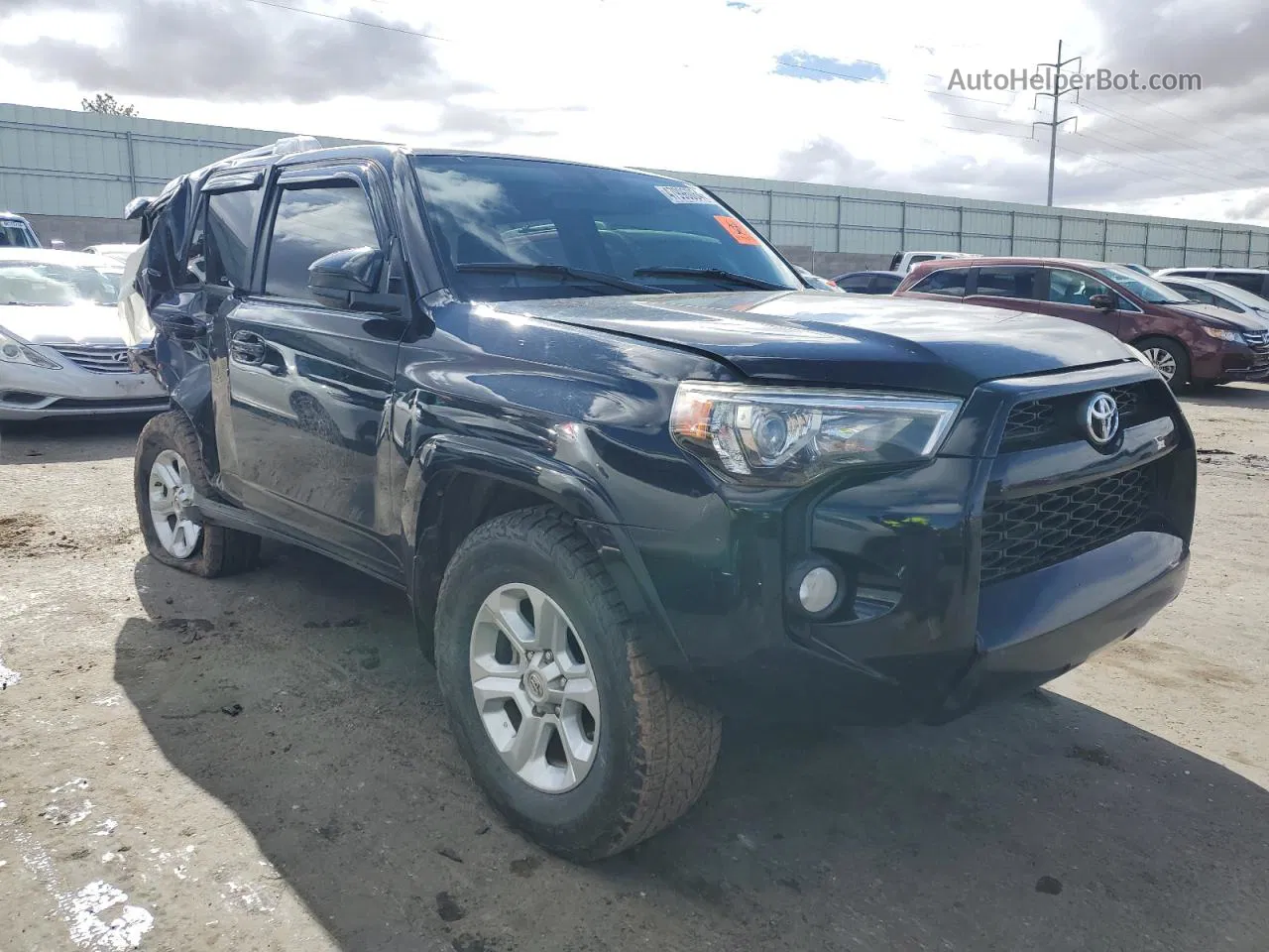 2017 Toyota 4runner Sr5/sr5 Premium Black vin: JTEBU5JR5H5418006