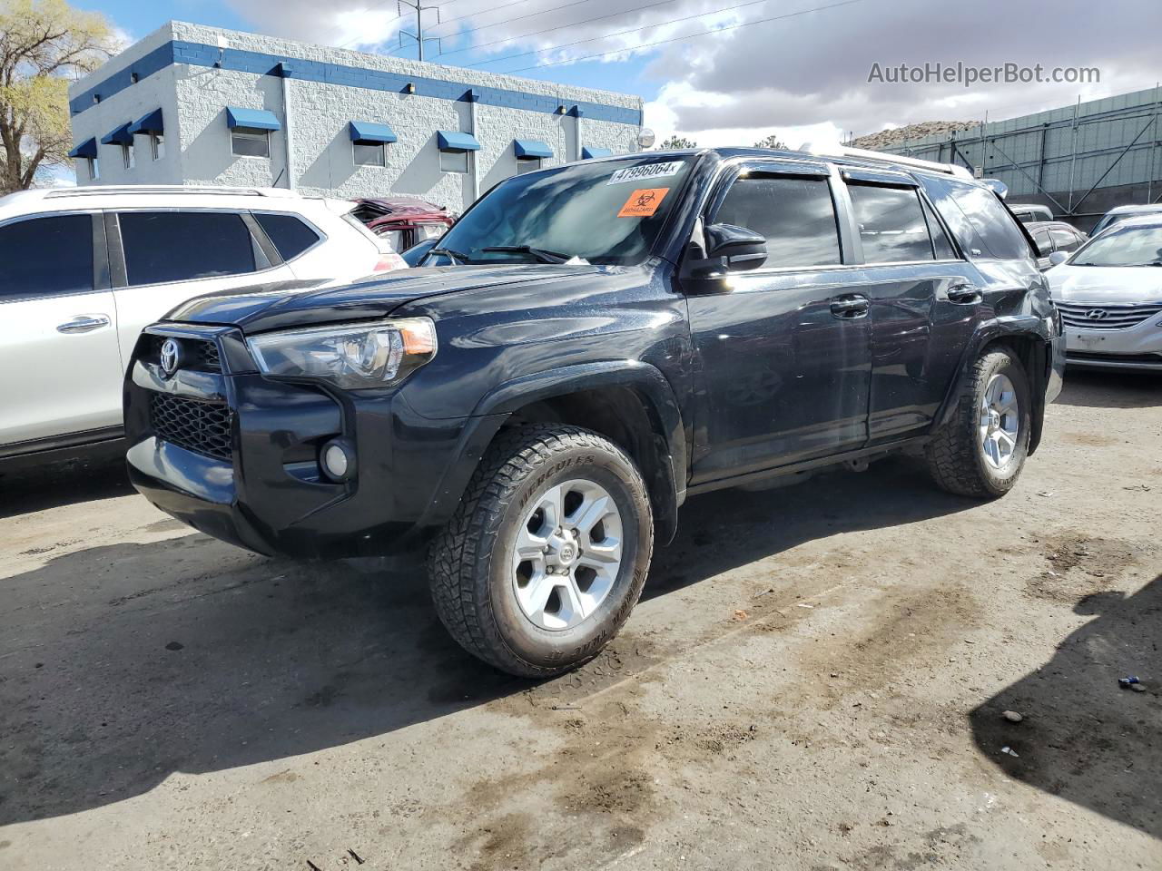 2017 Toyota 4runner Sr5/sr5 Premium Черный vin: JTEBU5JR5H5418006