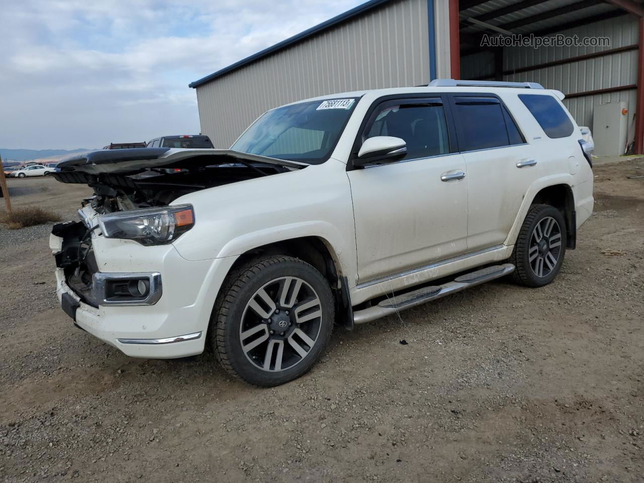 2017 Toyota 4runner Sr5/sr5 Premium White vin: JTEBU5JR5H5418149