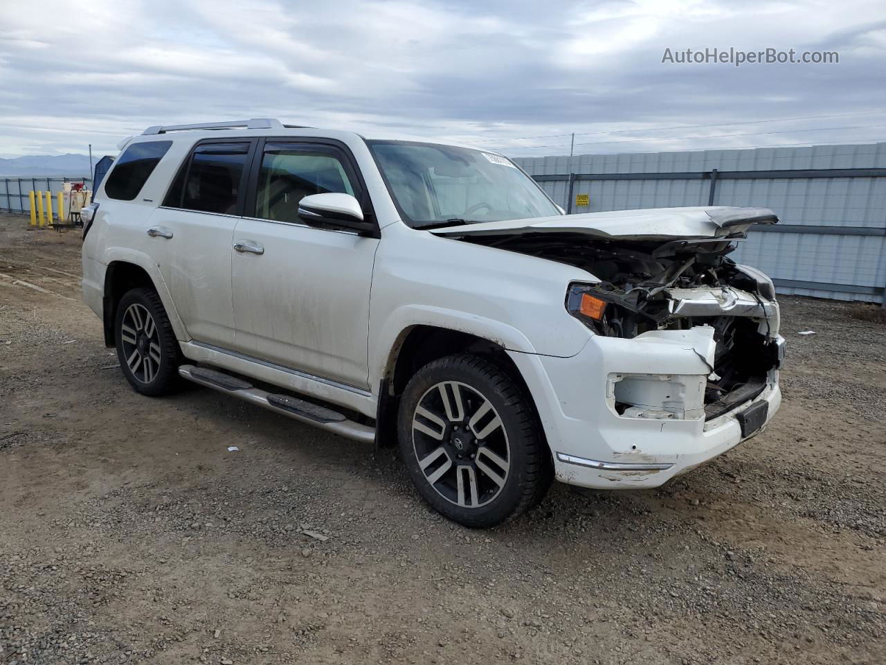 2017 Toyota 4runner Sr5/sr5 Premium White vin: JTEBU5JR5H5418149