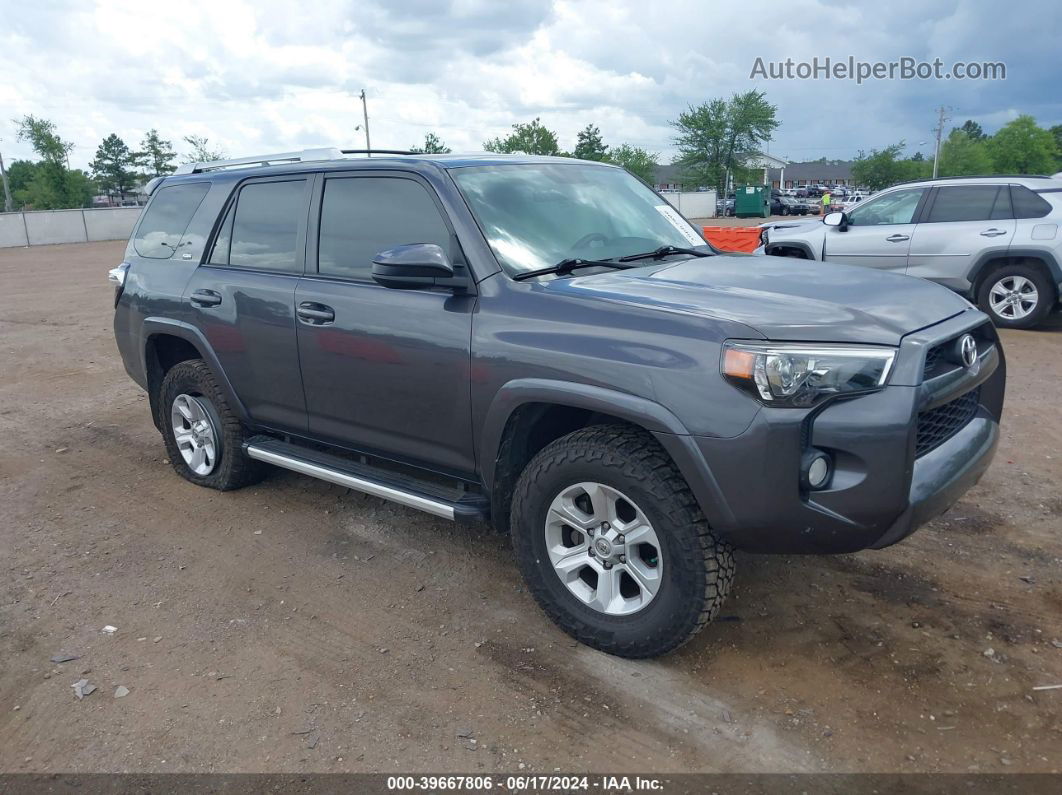 2017 Toyota 4runner Sr5 Gray vin: JTEBU5JR5H5426820