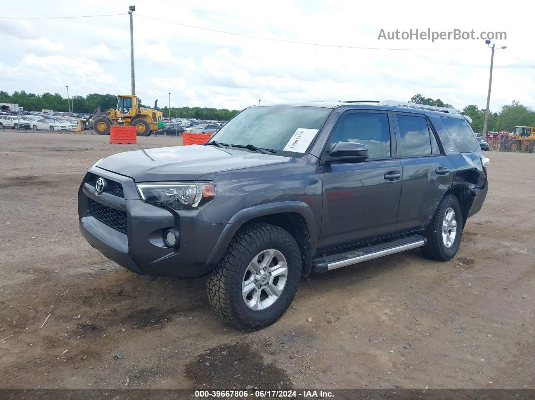 2017 Toyota 4runner Sr5 Gray vin: JTEBU5JR5H5426820