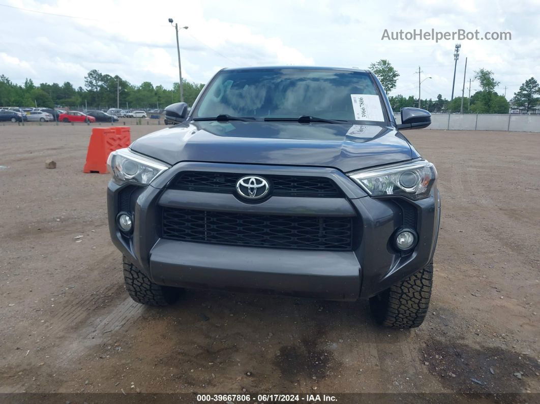 2017 Toyota 4runner Sr5 Gray vin: JTEBU5JR5H5426820