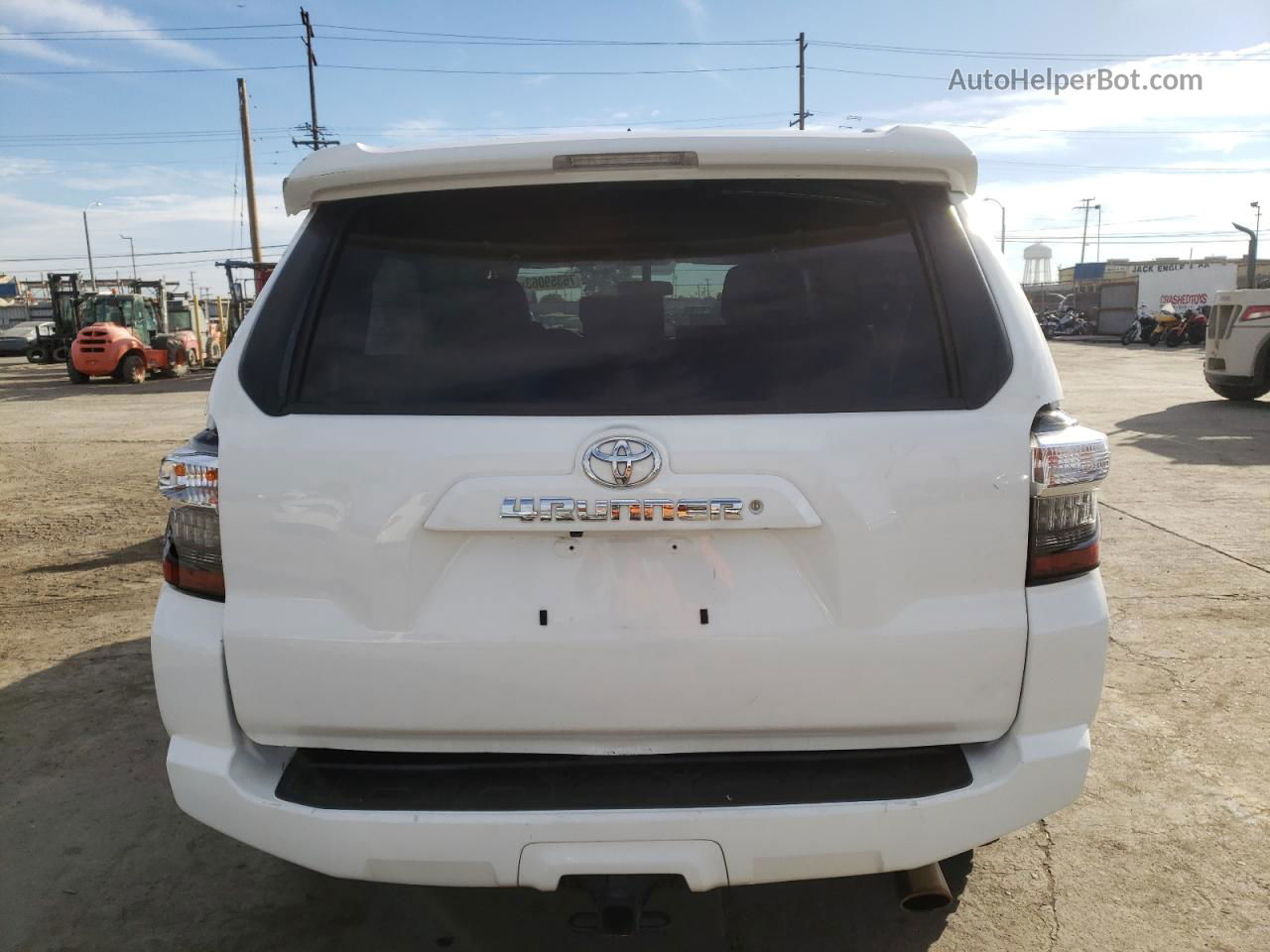 2017 Toyota 4runner Sr5/sr5 Premium White vin: JTEBU5JR5H5436389