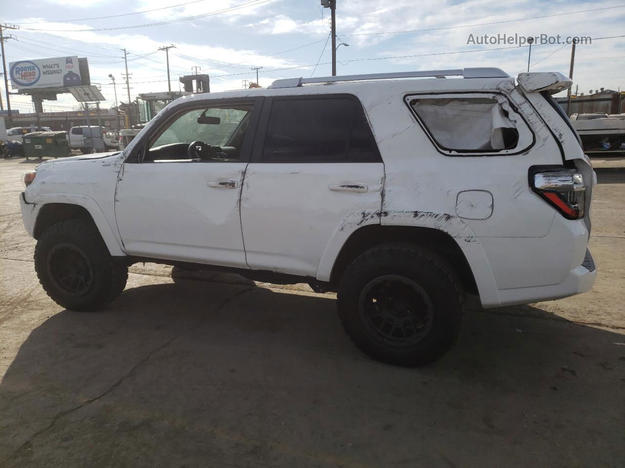 2017 Toyota 4runner Sr5/sr5 Premium White vin: JTEBU5JR5H5436389