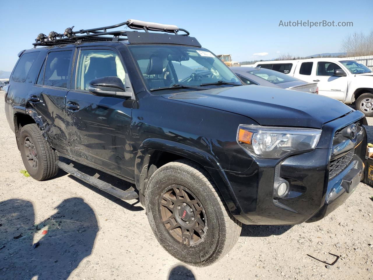 2017 Toyota 4runner Sr5/sr5 Premium Черный vin: JTEBU5JR5H5437526